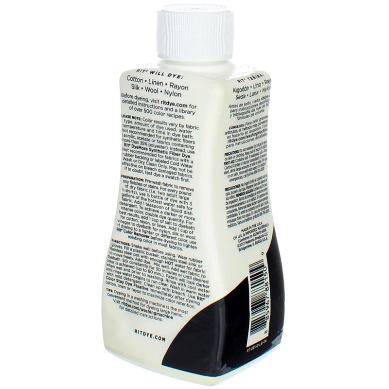 RIT صبغة سائلة سوداء 8 أونصة سائلة من ريت - Image 4